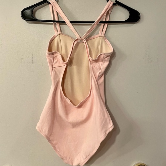 Girls Medium Pink Ballet Dance Leotard - Picture 2 of 2
